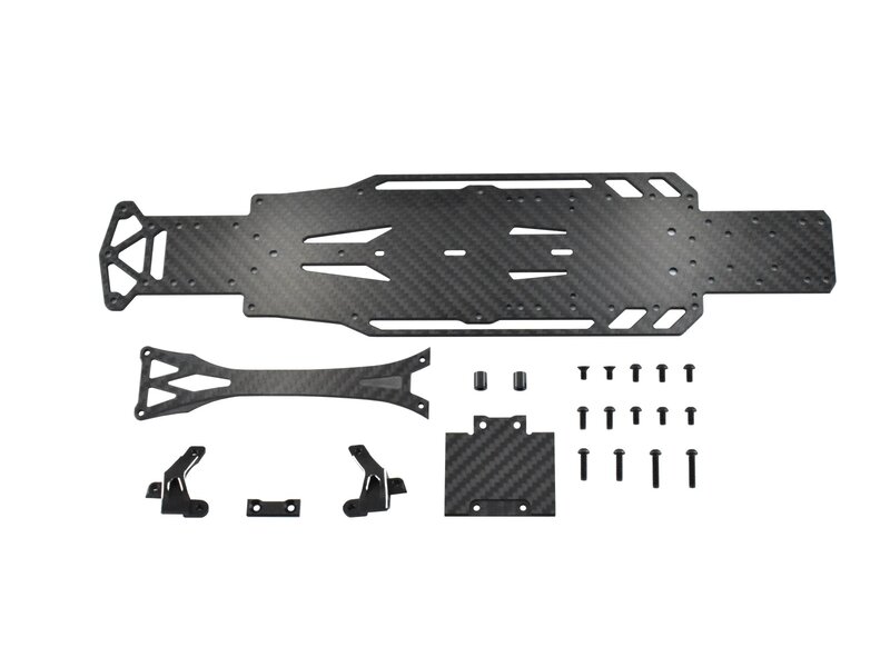 ReveD RDX Carbon Main Chassis & Upper Deck Set