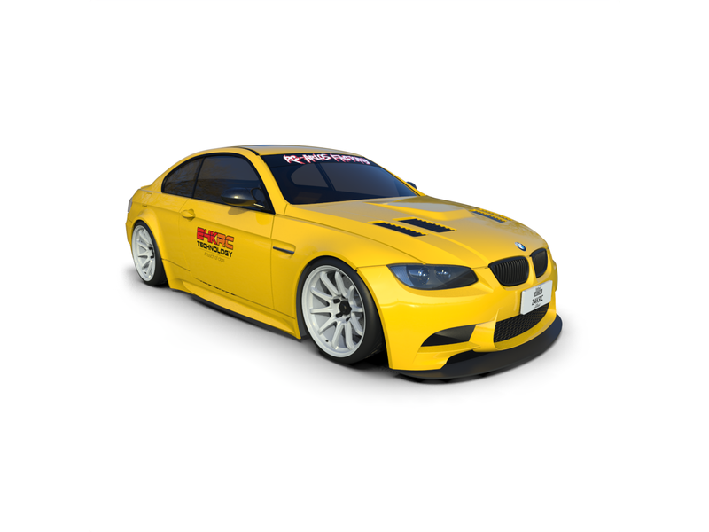 Rc Arlos 24K4300 - BMW M3 (E92) Stock Clear Body