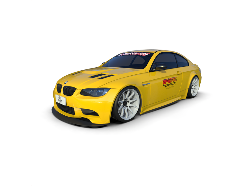 Rc Arlos 24K4300 - BMW M3 (E92) Stock Clear Body