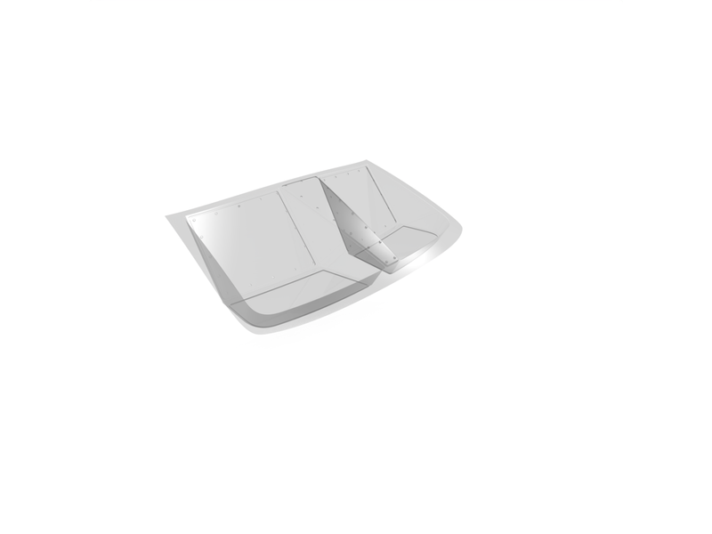 Rc Arlos Rear Window Replacement for BMW M3 (E92) HGK Eurofighter