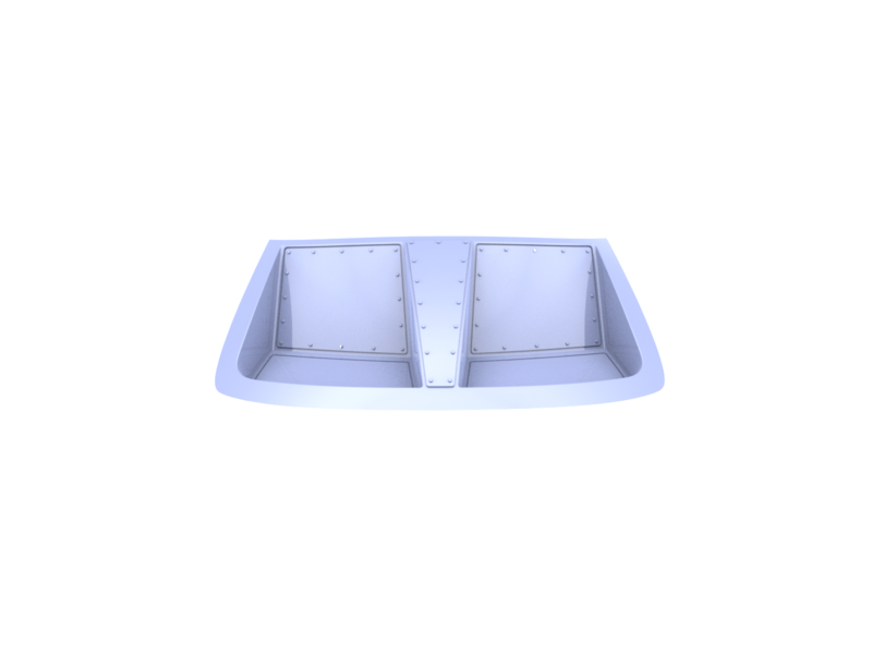 Rc Arlos Rear Window Replacement for BMW M3 (E92) HGK Eurofighter