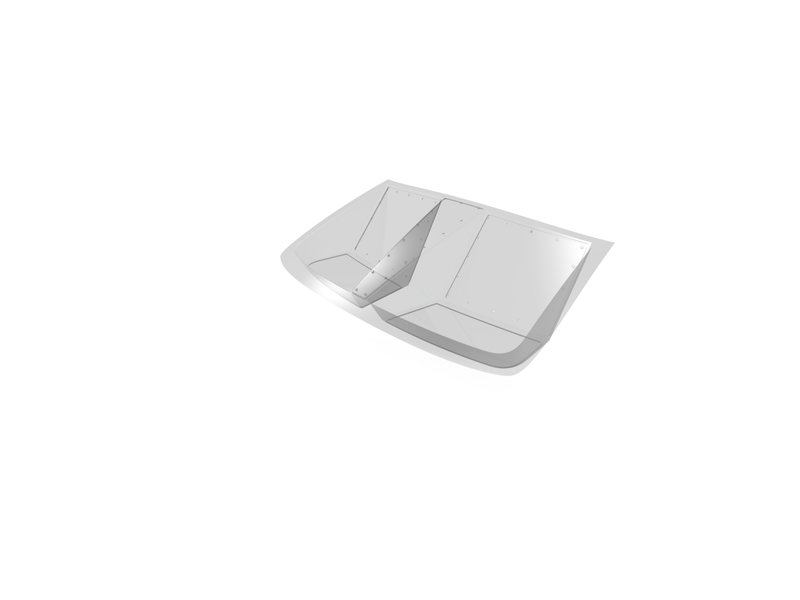 Rc Arlos Rear Window Replacement for BMW M3 (E92) HGK Eurofighter