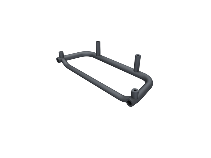 Rc Arlos Rear Bumper Bar for BMW M3 (E92) HGK Eurofighter