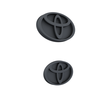 Rc Arlos Emblems for Toyota Corolla GR