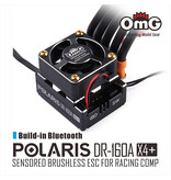 RC OMG Polaris DR 160AX4+ ESC / Black
