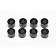 Aluminium Shim φ3.0mm x φ6.0mm x 5.0mm - Black (8pcs)