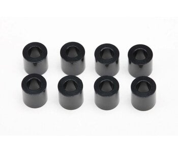 Yokomo Aluminium Shim φ3.0mm x φ6.0mm x 6.0mm - Black (8pcs)