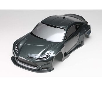 Yokomo Toyota GR86 PANDEM PRE-PAINTED/CUT Gunmetal Drift Body