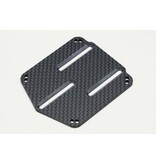 Yokomo MD-118PL - Mat Carbon High Mount Battery Plate for MD1.0 LTS