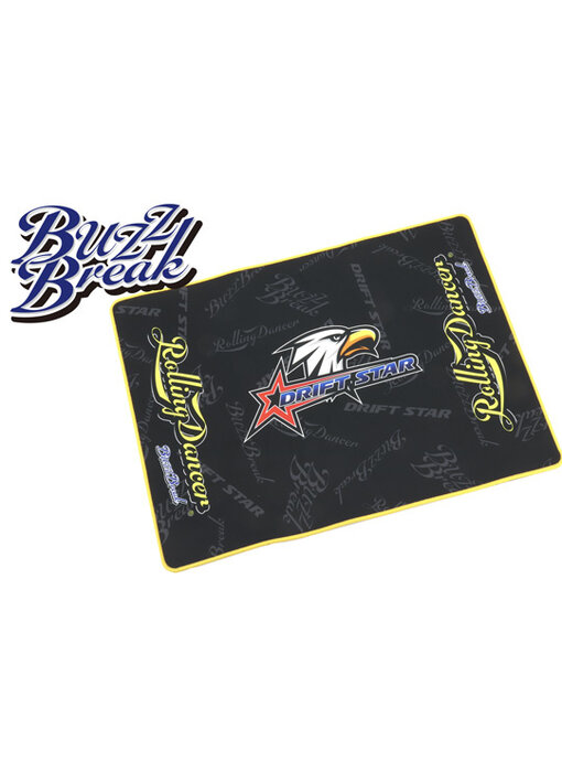 Overdose Pit Mat Mini DRIFT STAR ver. (600 x 450 mm size)