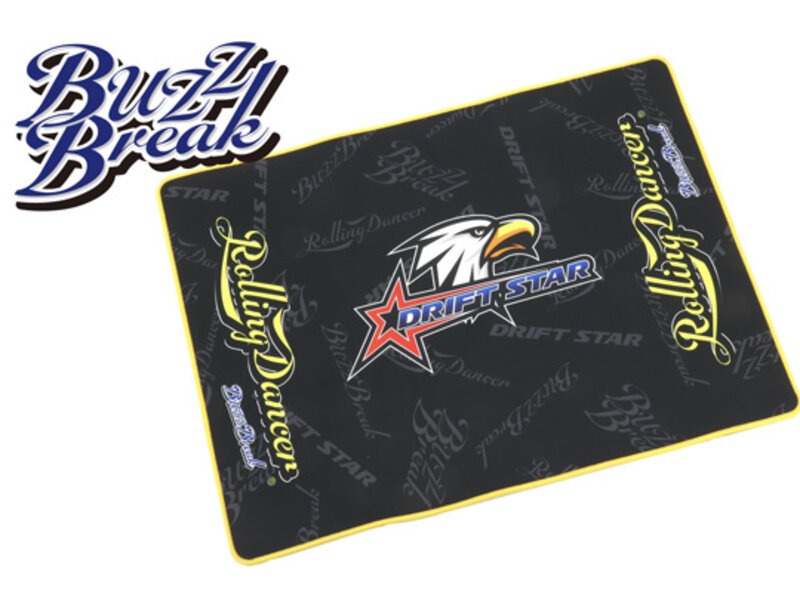 Overdose Pit Mat Mini DRIFT STAR ver. (600 x 450 mm size)
