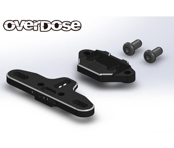 Overdose Adj. Steering Base for OD3546 / Black - DISCONTINUED