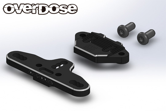 Overdose Adj. Suspension Mount Base - Black Overdose Adj. Suspension Mount Base - Black