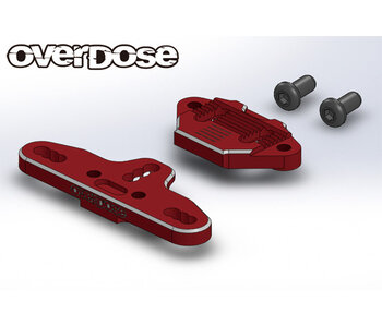 Overdose Adj. Steering Base for OD3546 / Red