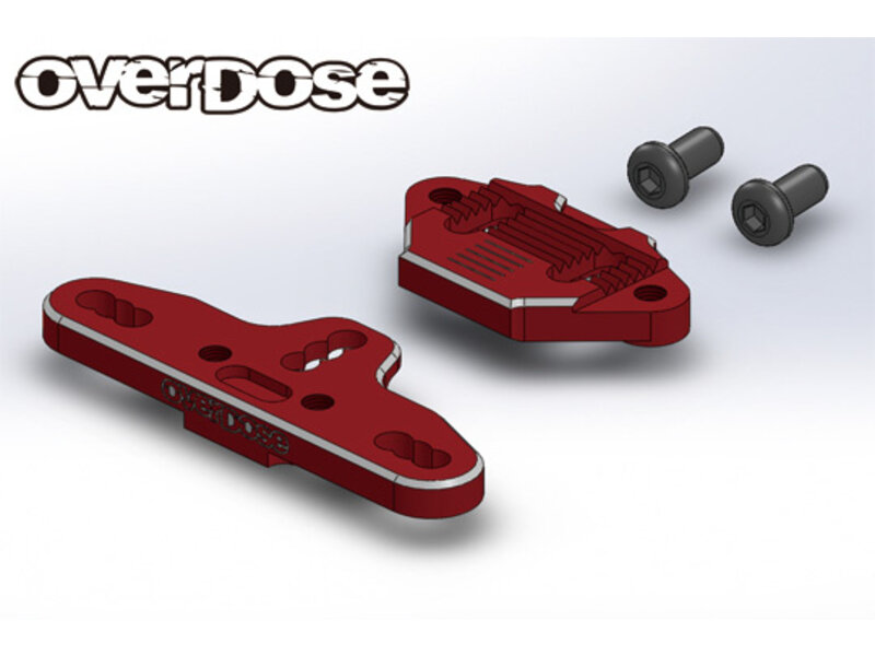 Overdose Adjustable Steering Base - Red Overdose Adjustable Steering Base - Red