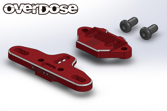 Overdose Adjustable Steering Base - Red Overdose Adjustable Steering Base - Red