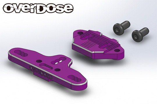 Overdose Adj. Suspension Mount Base - Purple Overdose Adj. Suspension Mount Base - Purple