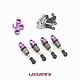 Aluminium Hydraulic Shock Set for 1/24 / Purple