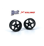 Overdose R-SPEC Valino GV117D Wheel 26mm / Color: Black / Offset: 7mm (2pcs)