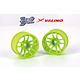 R-SPEC Valino N820S Wheel 26mm / Lime Yellow / 7mm (2)
