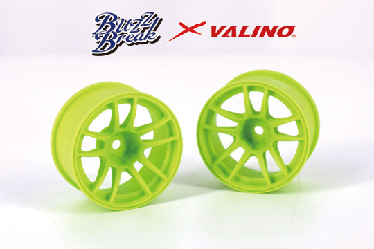Buzz Break N820S R-SPEC Wheel Set 30mm - Lime Yellow Buzz Break N820S R-SPEC Wheel Set 30mm - Lime Yellow