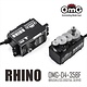 Rhino Full Metal Low Profile High Torque Waterproof Digital High Torque Brushless Servo / Black