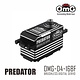 Predator Full Metal Brushless Digital Low Profile Servo - Black