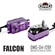 Falcon Full Metal Brushless Digital Low Profile Servo - Purple