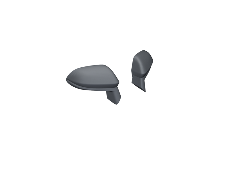 Rc Arlos Rear View Mirrors for Toyota Corolla GR