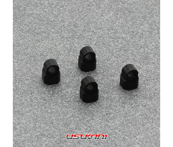 Usukani AL Upper Cap Black (4pcs)