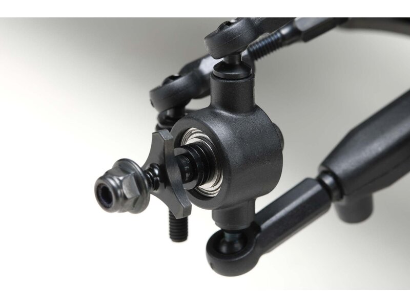 Yokomo - RD-010FDS - Double Bearing Front Axle Set - Drifted