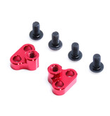 WRAP-UP Next 0756-FD - King Pin Angle Extension for GX Steering Knuckle / Red