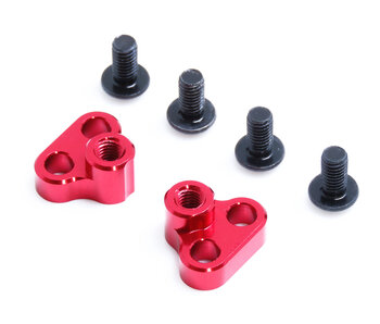 WRAP-UP Next King Pin Angle Extension for GX Steering Knuckle / Red