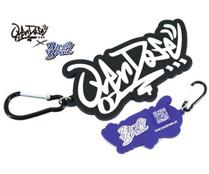 Overdose Rubber Keychain OVERDOSE B - New Logo Type Overdose Rubber Keychain OVERDOSE B - New Logo Type