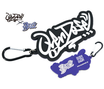 Overdose Rubber Keychain OVERDOSE B - New Logo Type