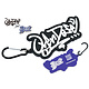 Rubber Keychain OVERDOSE B - New Logo Type