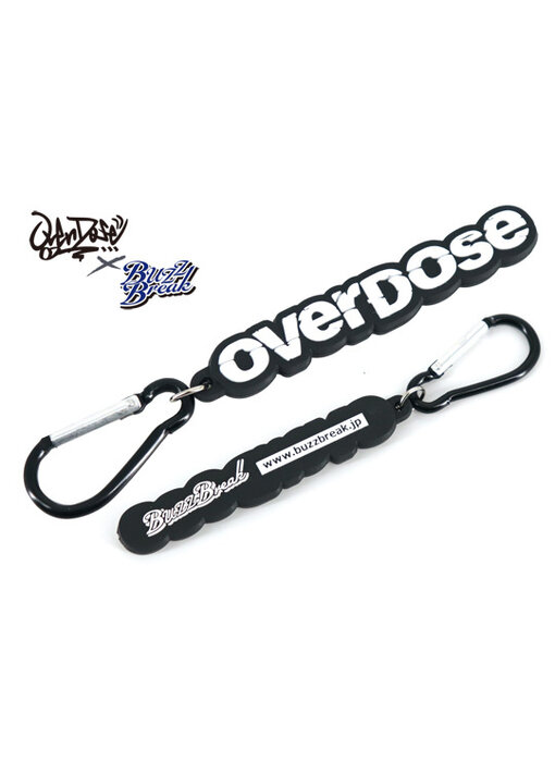 Overdose Rubber Keychain OVERDOSE A - Letter Type