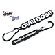 Rubber Keychain OVERDOSE A - Letter Type