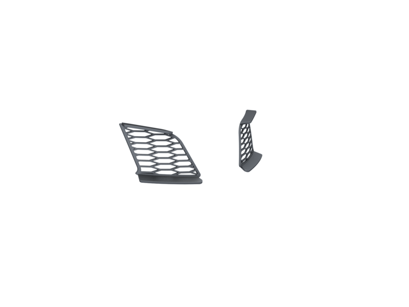 Rc Arlos Side Bumper Air Intakes for GR Works UHP Wide Kit for Chevrolet Camaro ZL1