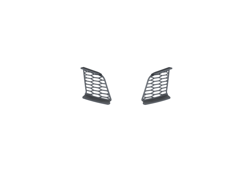 Rc Arlos Side Bumper Air Intakes for GR Works UHP Wide Kit for Chevrolet Camaro ZL1