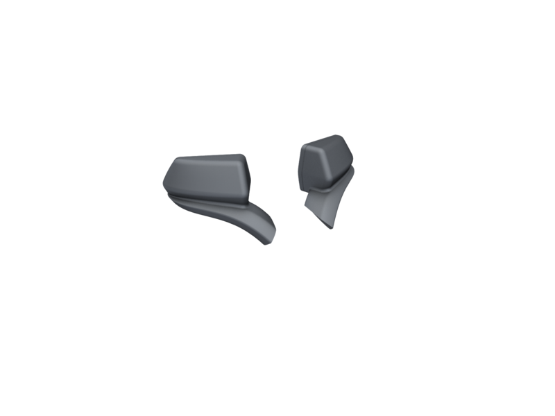 Rc Arlos Rear View Mirrors for Chevrolet Camaro ZL1