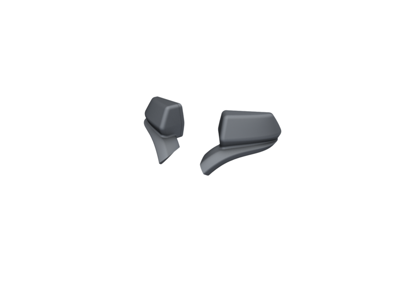 Rc Arlos Rear View Mirrors for Chevrolet Camaro ZL1