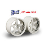 Overdose R-SPEC Valino GV117D Wheel 30mm / Color: White / Offset: 9mm (2pcs)