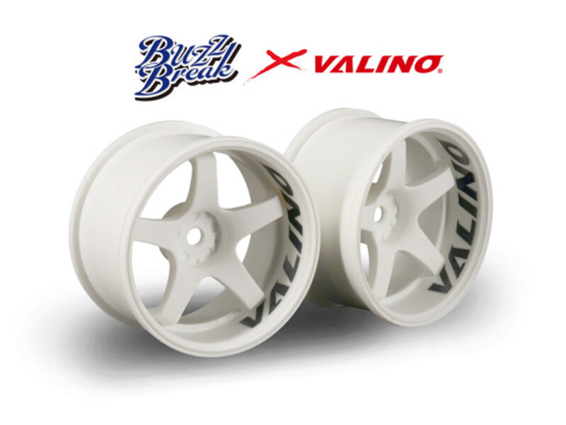 Overdose R-SPEC Valino GV117D Wheel 30mm / Color: White / Offset: 9mm (2pcs)