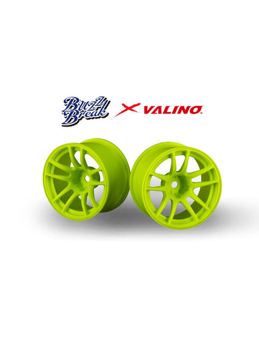 Overdose R-SPEC Valino N820S Wheel 30mm / Lime Yellow / 9mm (2)