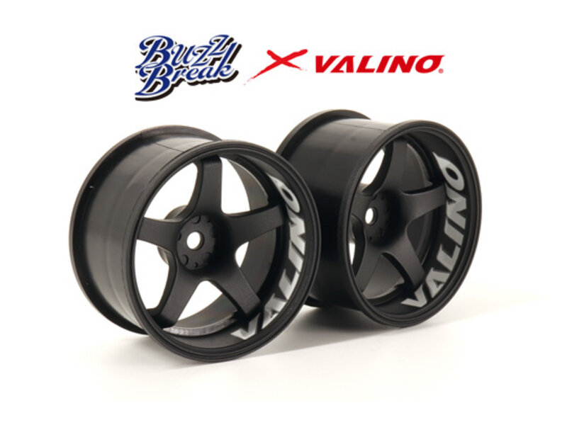 Overdose R-SPEC Valino GV117D Wheel 30mm / Color: Black / Offset: 9mm (2pcs)