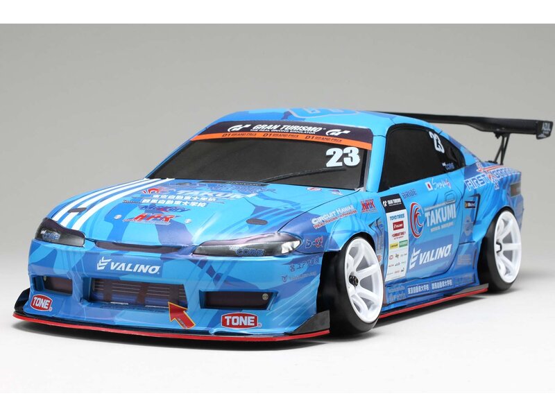 Yokomo DP-MS15 - Drift Package 2WD Kit / Nissan Silvia S15 MERCURY SAYAKA SPECIAL - Clear Body