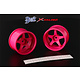 R-SPEC Valino Gokutan Wheel 30mm / Flo Pink / 9mm (2)