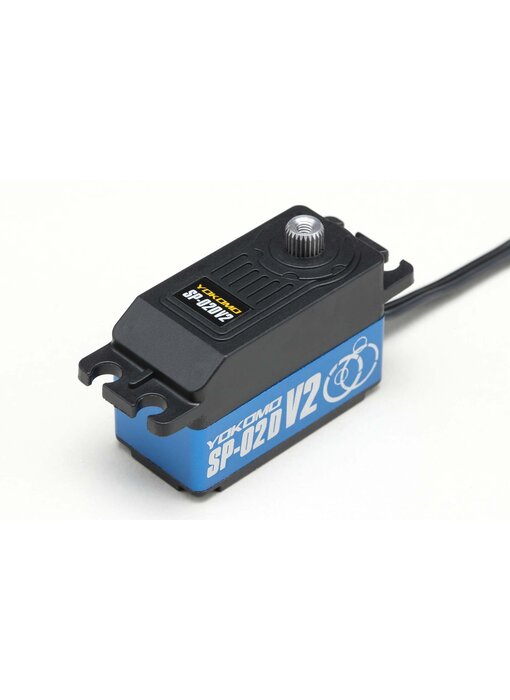 Yokomo RWD Drift Spec Programmable Coreless Low Profile Servo - Blue