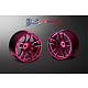 Valino N820S Alum. Wheel 26mm / Pink Anodized / 7mm (2)